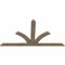Ekena Millwork Richland Rough Sawn Timber Gable Bracket, Douglas Fir, 96"W x 52"H x 2"D x 6"F, 13/12 Pitch GBW096X52X0206RIC00RDF - alternate 2